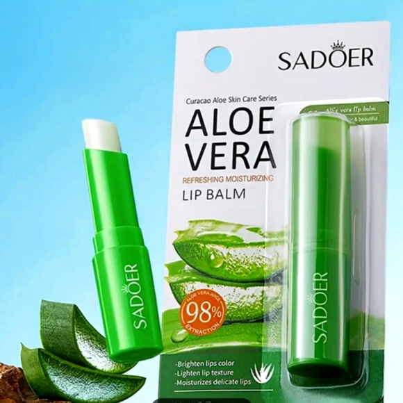 SADOER 98% ALOE VERA. Nourishing Lip Balm. Lip Care - Picture 1 of 6